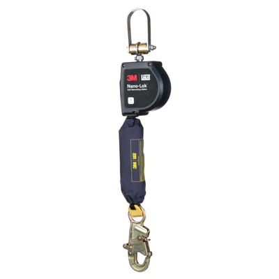 3M DBI-SALA Nano-Lok Extended Length Self-Retracting Lifeline with Cab Mount Bracket - Web - 11 ft - 3100598