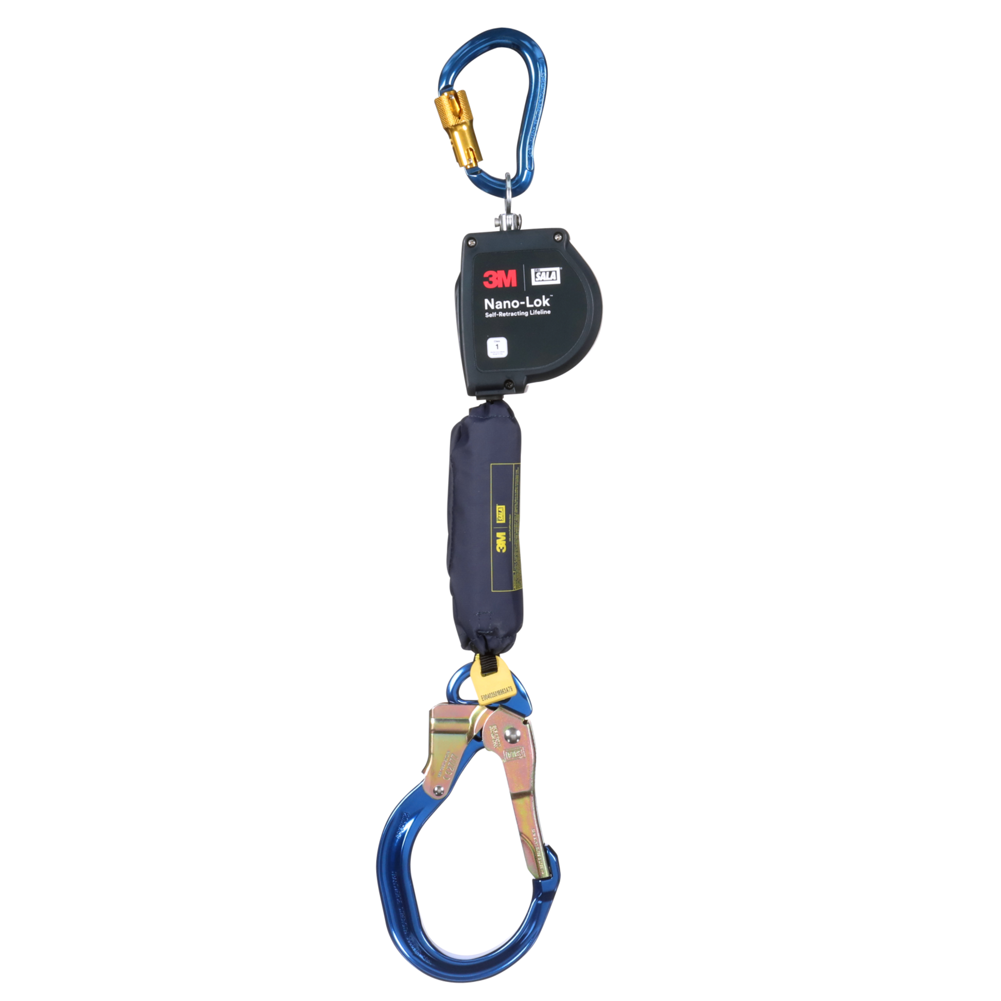 3M DBI-SALA Nano-Lok Extended Length Self-Retracting Lifeline with Anchor Hook - Web - 9 ft - 3100605