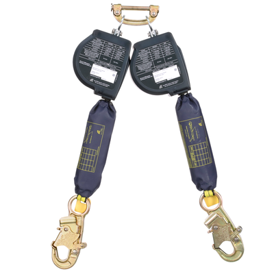 3M DBI-SALA Nano-Lok Extended Length Twin-Leg Personal Self-Retracting Lifeline - Web - 11 ft - 3100609
