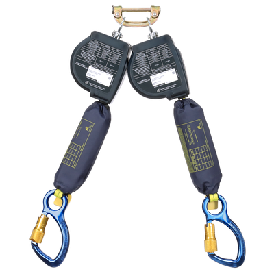 3M DBI-SALA Nano-Lok Extended Length Twin-Leg Personal Self-Retracting Lifeline - Web - 11 ft - 3100610