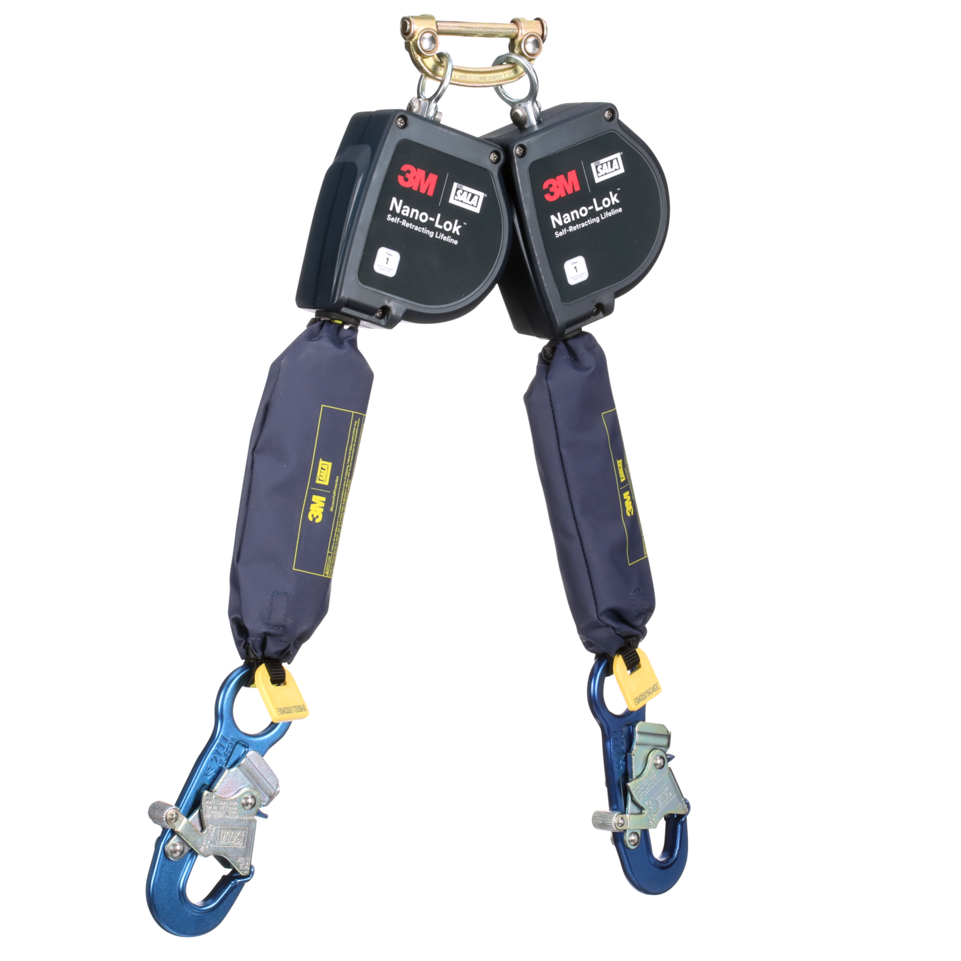3M DBI-SALA Nano-Lok Extended Length Twin-Leg Personal Self-Retracting Lifeline - Web - 11 ft - 3100611