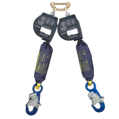 3M DBI-SALA Nano-Lok Extended Length Twin-Leg Personal Self-Retracting Lifeline - Web - 11 ft - 3100611