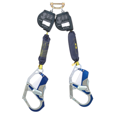 3M DBI-SALA Nano-Lok Extended Length Twin-Leg Personal Self-Retracting Lifeline - Web - 9 ft - 3100616
