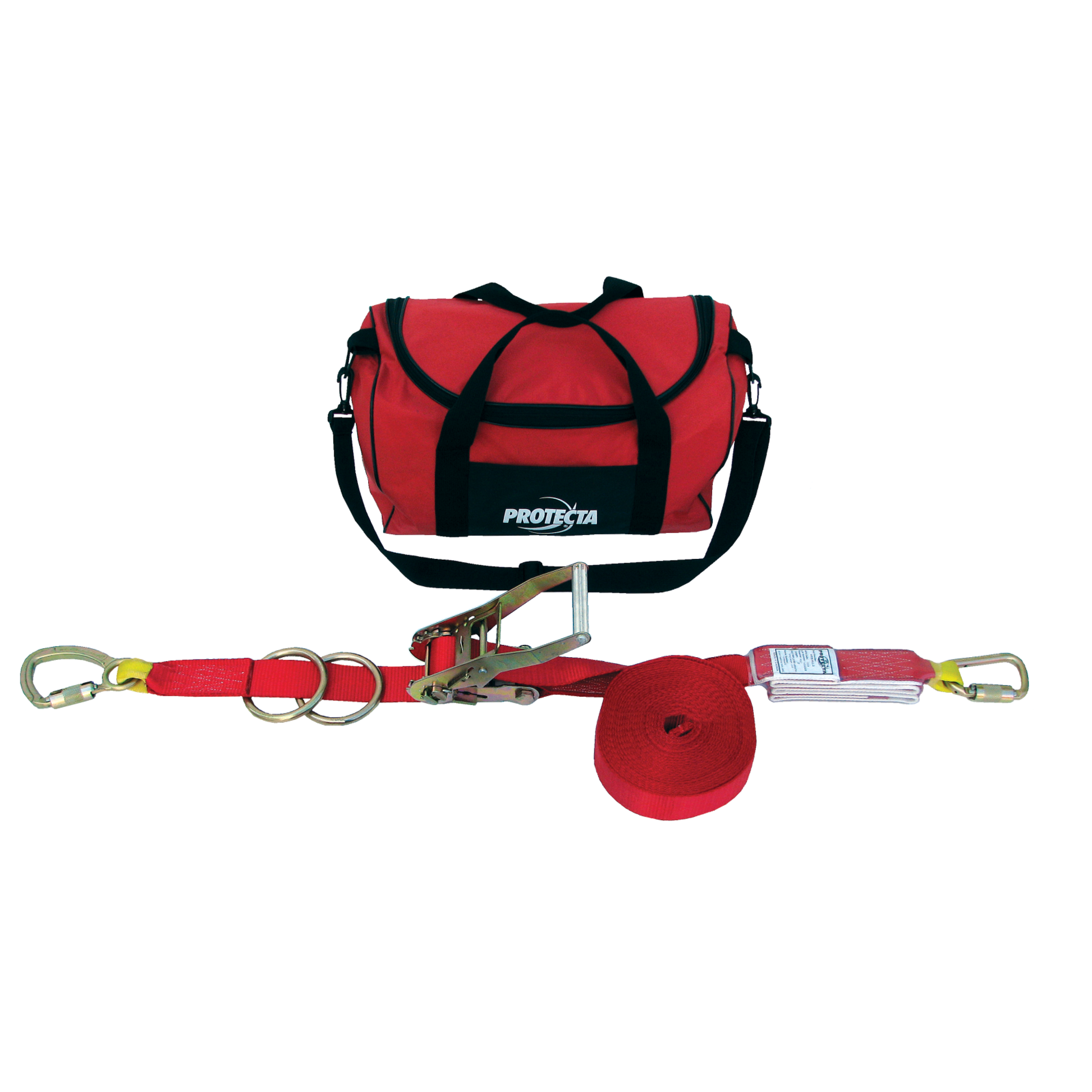 3M Protecta Temporary 60 ft. Horizontal Lifeline System No Anchors - Web - 1200105