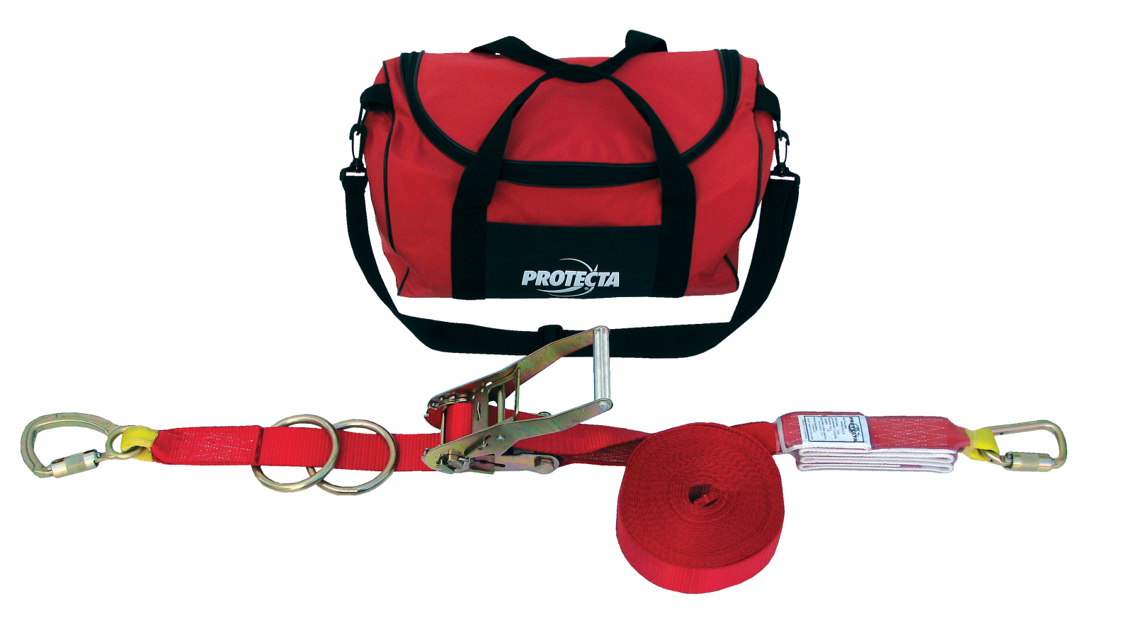 3M Protecta Temporary 60 ft. Horizontal Lifeline System No Anchors - Web - 1200105