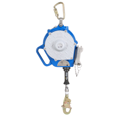 3M DBI-SALA Sealed-Blok 3-Way Retrieval Self-Retracting Lifeline with Bracket - Stainless Steel Cable - Snap Hook - 50 ft - 3400150