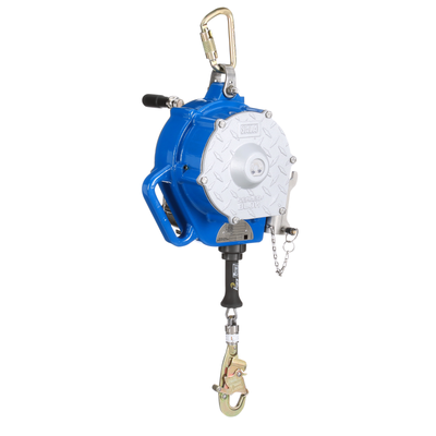 3M DBI-SALA Sealed-Blok 3-Way Retrieval Self-Retracting Lifeline with Bracket - Stainless Steel Cable - Snap Hook - 50 ft - 3400150