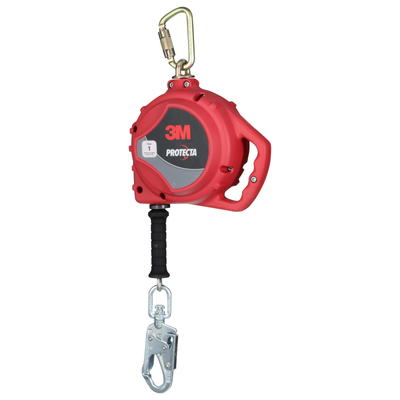 3M Protecta Self-Retracting Lifeline - Stainless Steel Cable - Steel Swivel Snap Hook - 20ft. - Class 1 - ANSI - 3590035