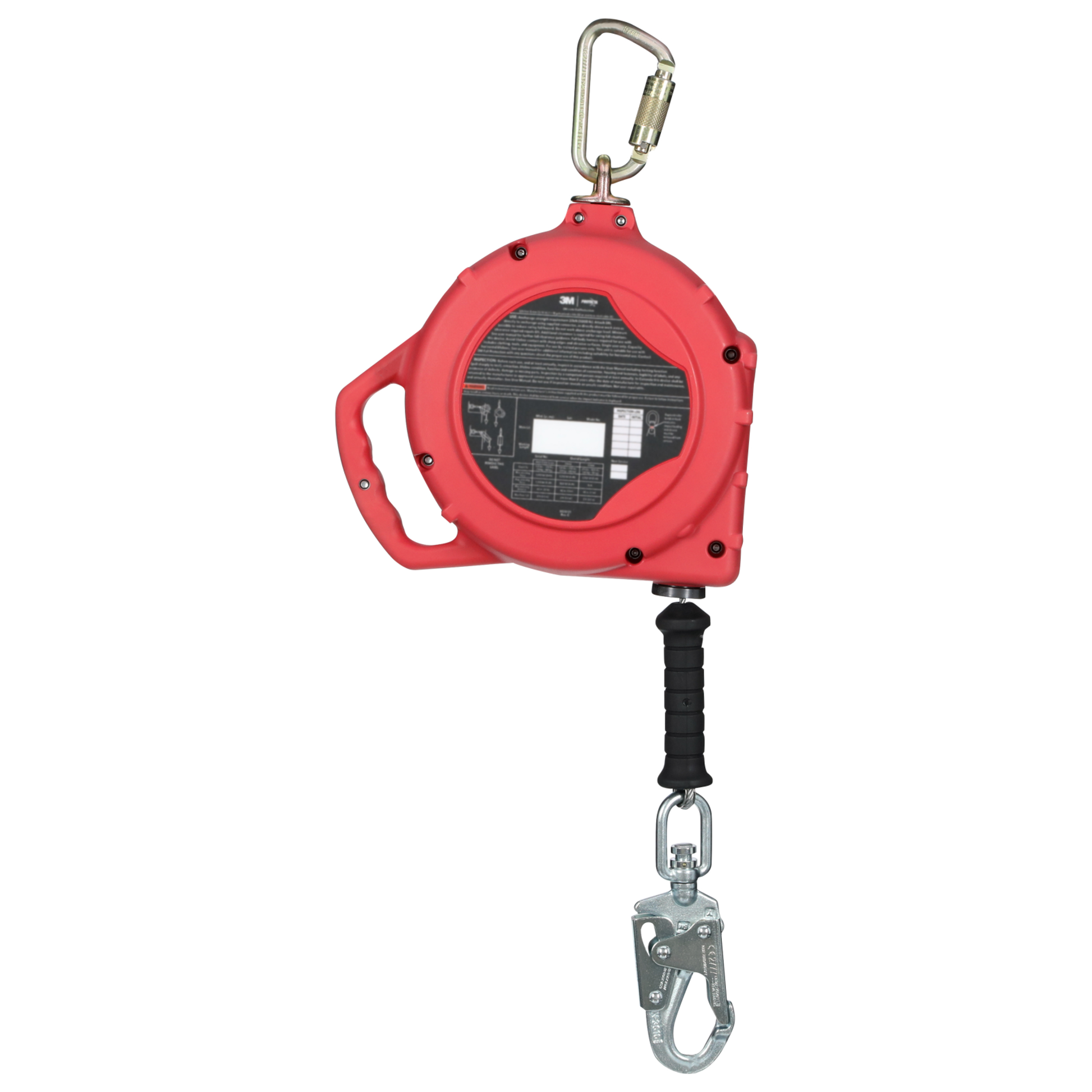 3M Protecta Self-Retracting Lifeline - Stainless Steel Cable - Steel Swivel Snap Hook - 50ft. - Class 1 - ANSI - 3590039