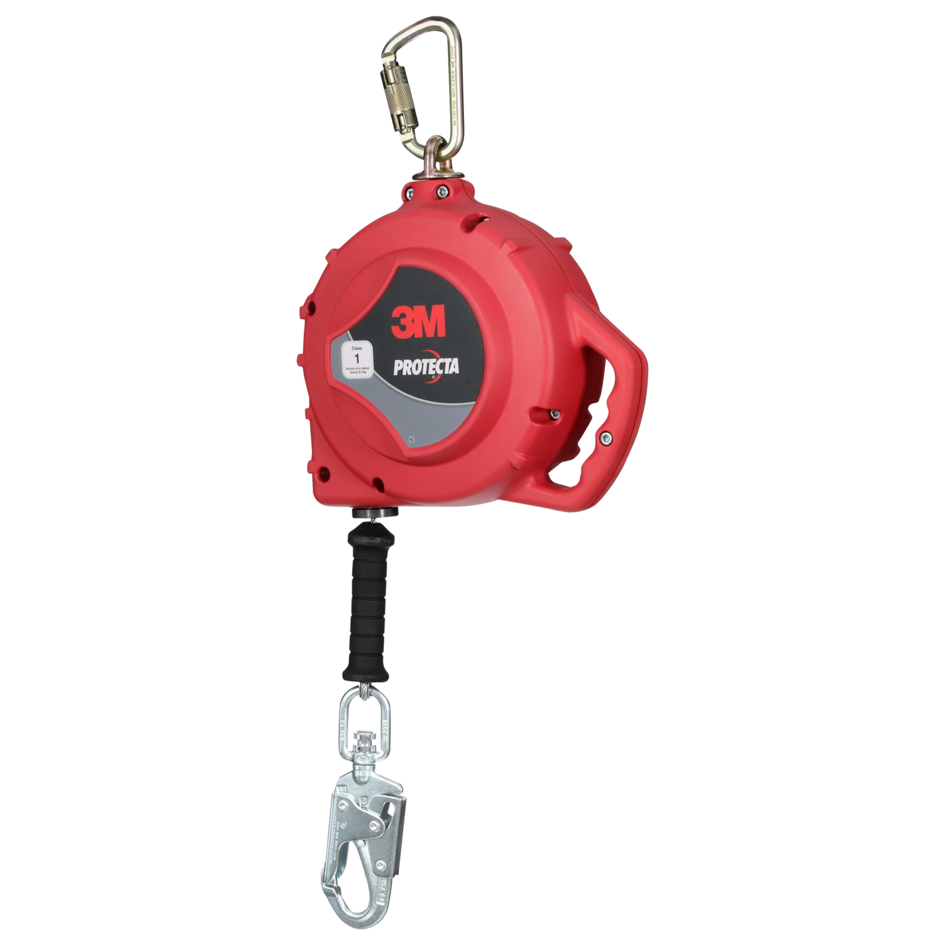 3M Protecta Self-Retracting Lifeline - Stainless Steel Cable - Steel Swivel Snap Hook - 50ft. - Class 1 - ANSI - 3590039