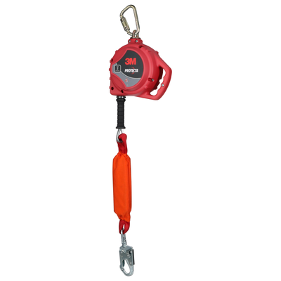3M Protecta Edge Self-Retracting Lifeline - Galvanized Cable - Steel Swivel Snap Hook - 20ft. - Class 2 - ANSI - 3590046