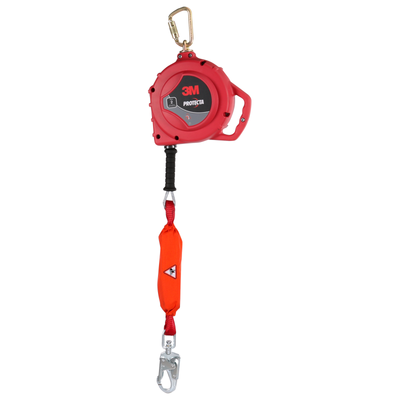3M Protecta Edge Self-Retracting Lifeline - Galvanized Cable - Steel Swivel Snap Hook - 33ft. - Class 2 - ANSI - 3590047