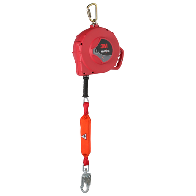 3M Protecta Edge Self-Retracting Lifeline - Galvanized Cable - Steel Swivel Snap Hook - 66ft. - Class 2 - ANSI - 3590049