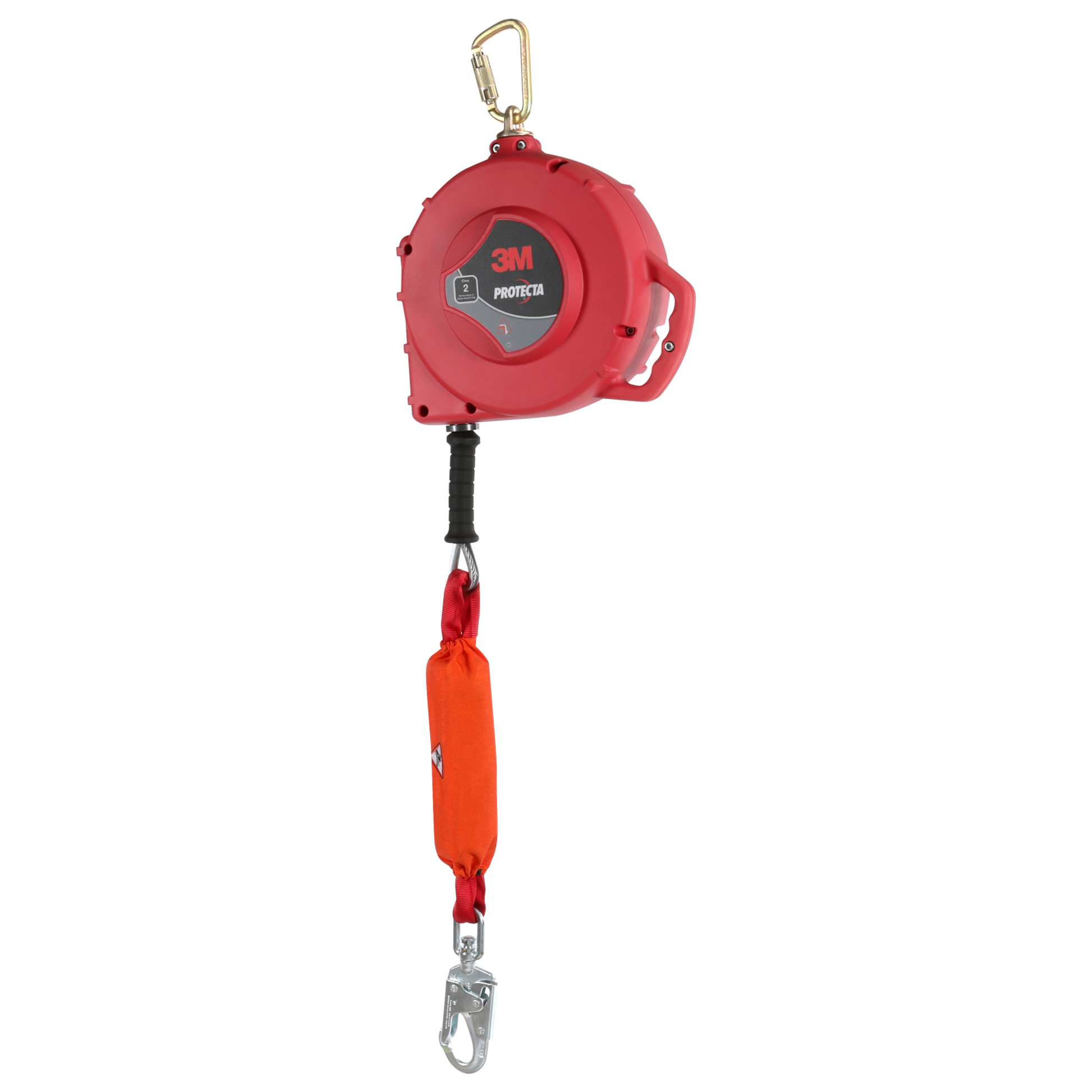 3M Protecta Edge Self-Retracting Lifeline - Galvanized Cable - Steel Swivel Snap Hook - 66ft. - Class 2 - ANSI - 3590049