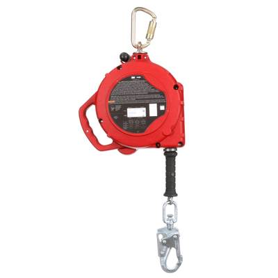 3M Protecta 3-Way Retrieval Self-Retracting Lifeline - Stainless Steel Cable - Steel Snap Hook - 50ft. - Class 1 - ANSI - 3590051