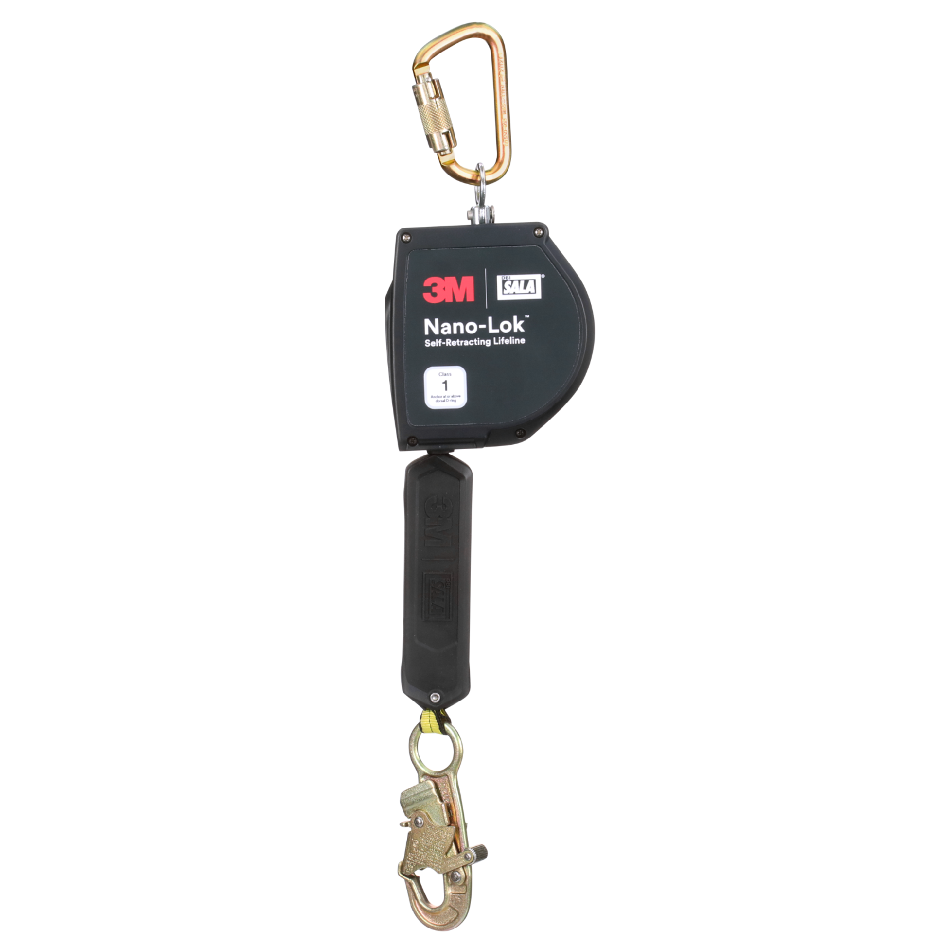 3M DBI-SALA Nano-Lok XL Self-Retracting Lifeline - Web - Snap Hook - 20 ft. - Class 1 - 3100260