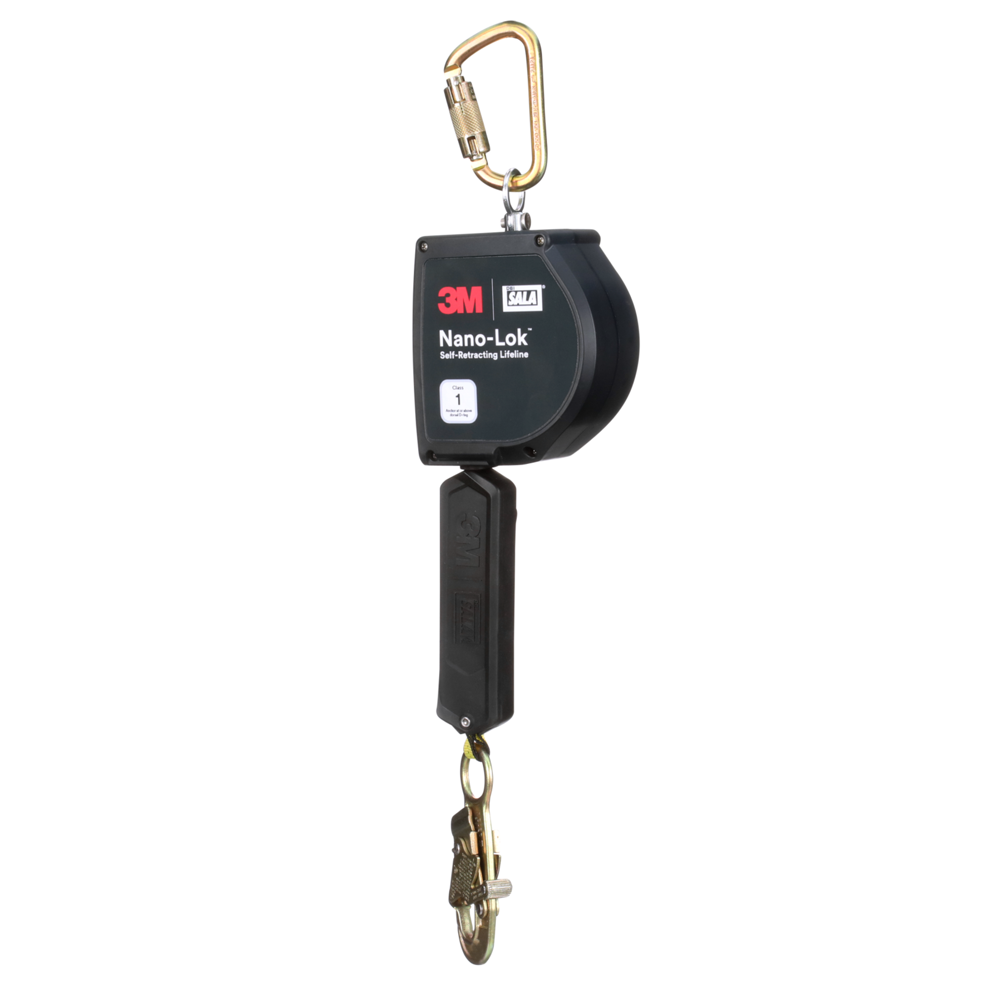 3M DBI-SALA Nano-Lok XL Self-Retracting Lifeline - Web - Snap Hook - 20 ft. - Class 1 - 3100260