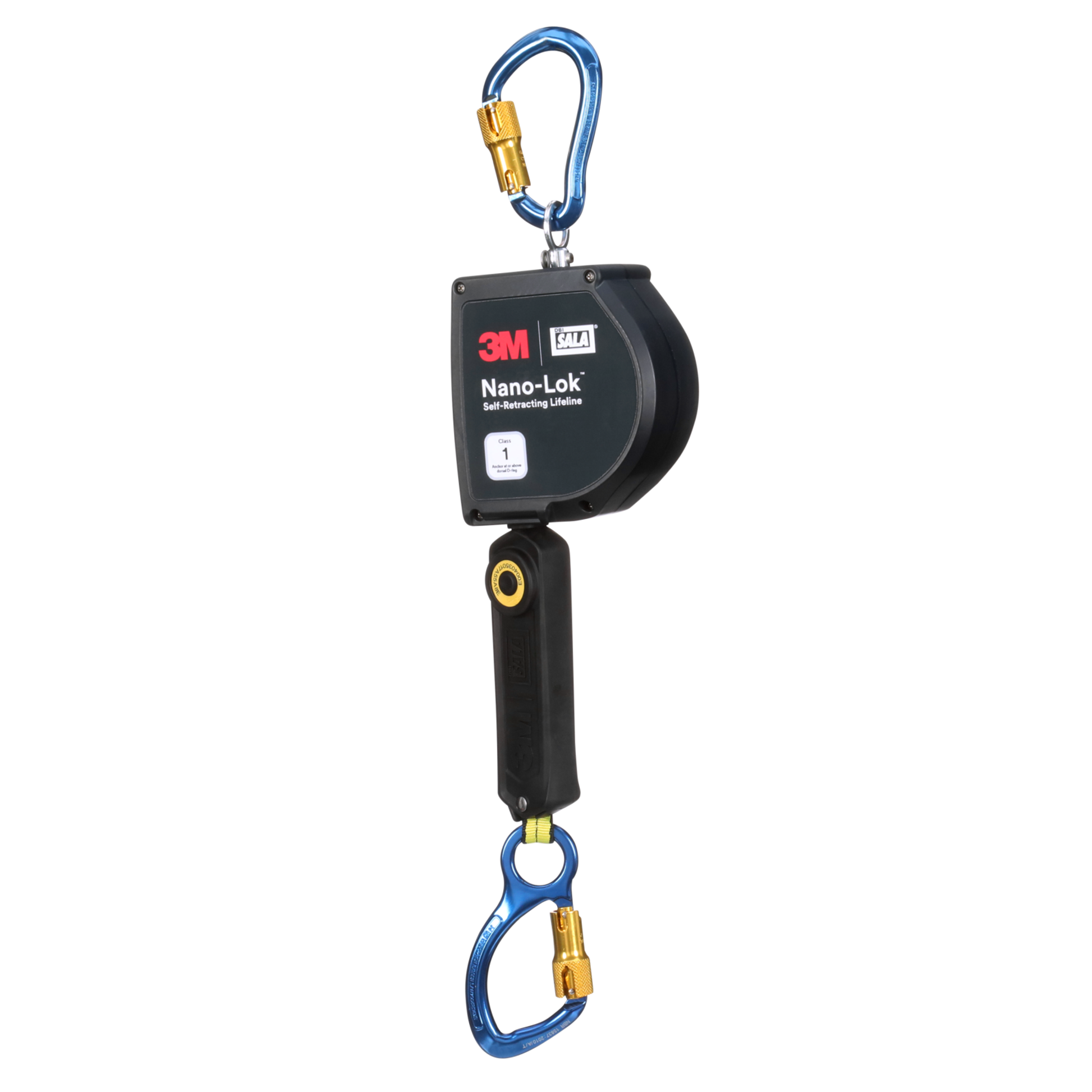 3M DBI-SALA Nano-Lok XL Self-Retracting Lifeline - Web - Aluminum Carabiner - 20 ft. - Class 1 - 3100262