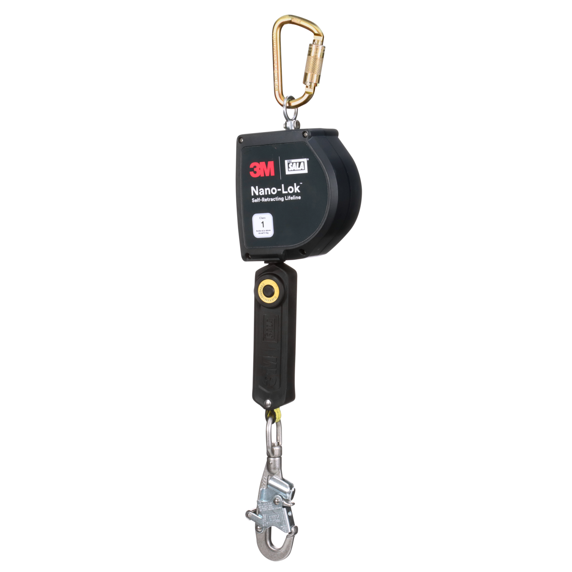 3M DBI-SALA Nano-Lok XL Self-Retracting Lifeline - Web - Swivel Snap Hook - 20 ft. - Class 1 - 3100263