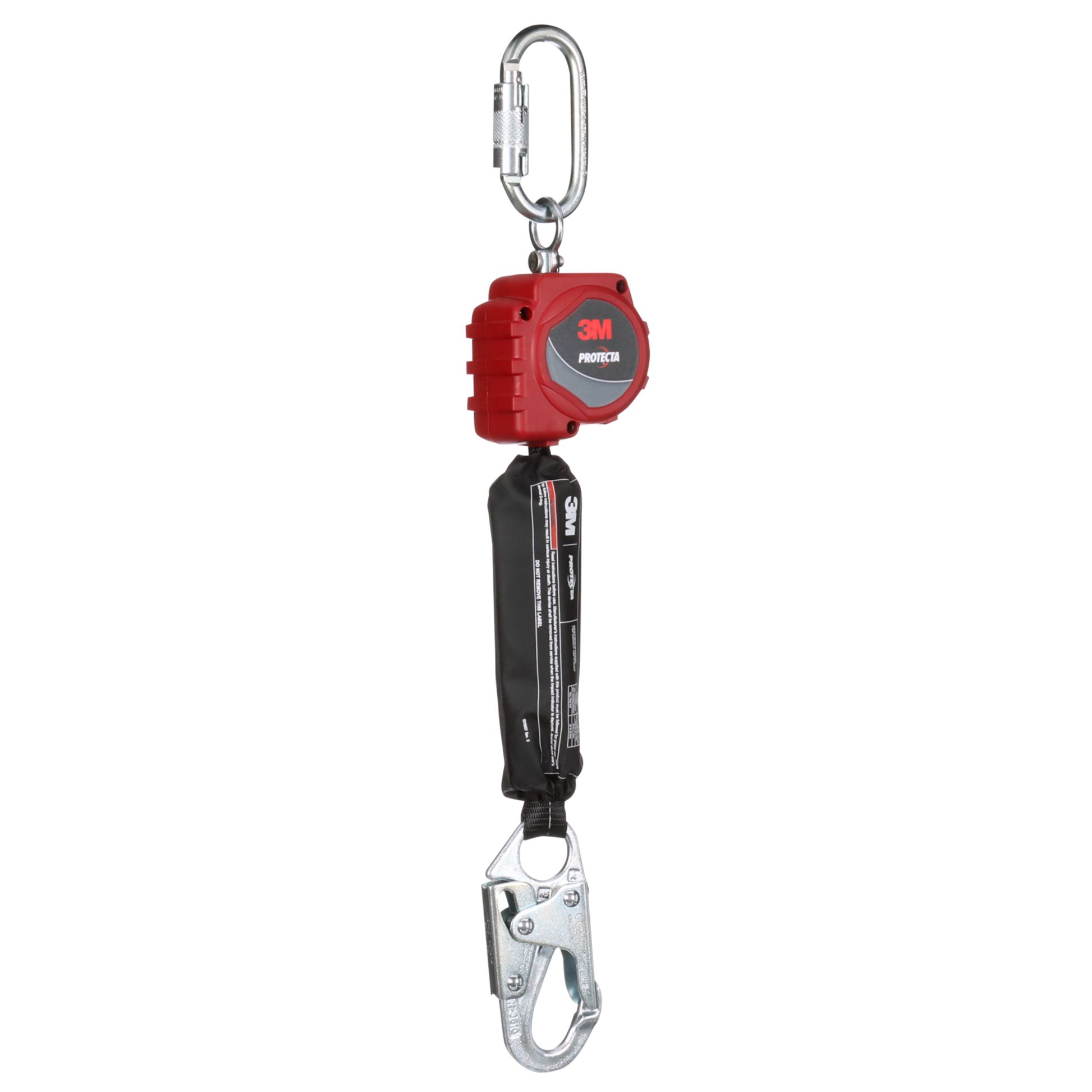 3M Protecta Self-Retracting Lifeline with Carabiner - Web - Steel Snap Hook - 6 ft - 3100506