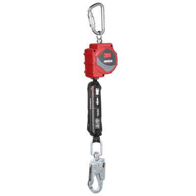 3M Protecta Self-Retracting Lifeline with Carabiner - Web - Swivel Snap Hook - 11ft - 3100514