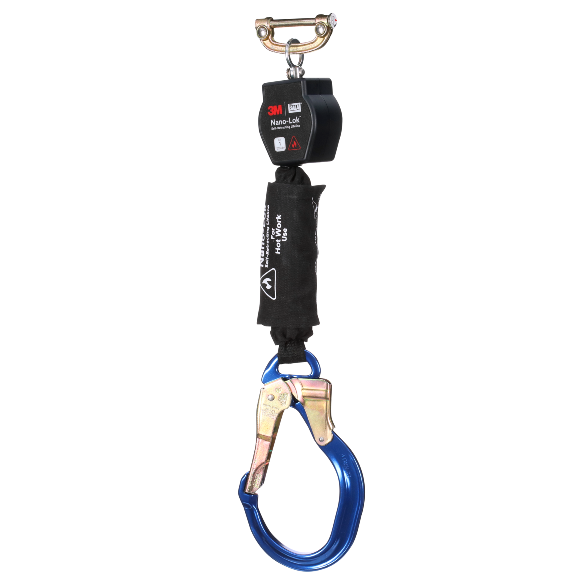 3M DBI-SALA Nano-Lok Hot Work Personal Self-Retracting Lifeline - Kevlar Fiber Web - 6 ft - 3100561