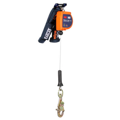 3M DBI-SALA Nano-Lok edge Personal Self-Retracting Lifeline - Galvanized Cable - 8 ft - 3500293