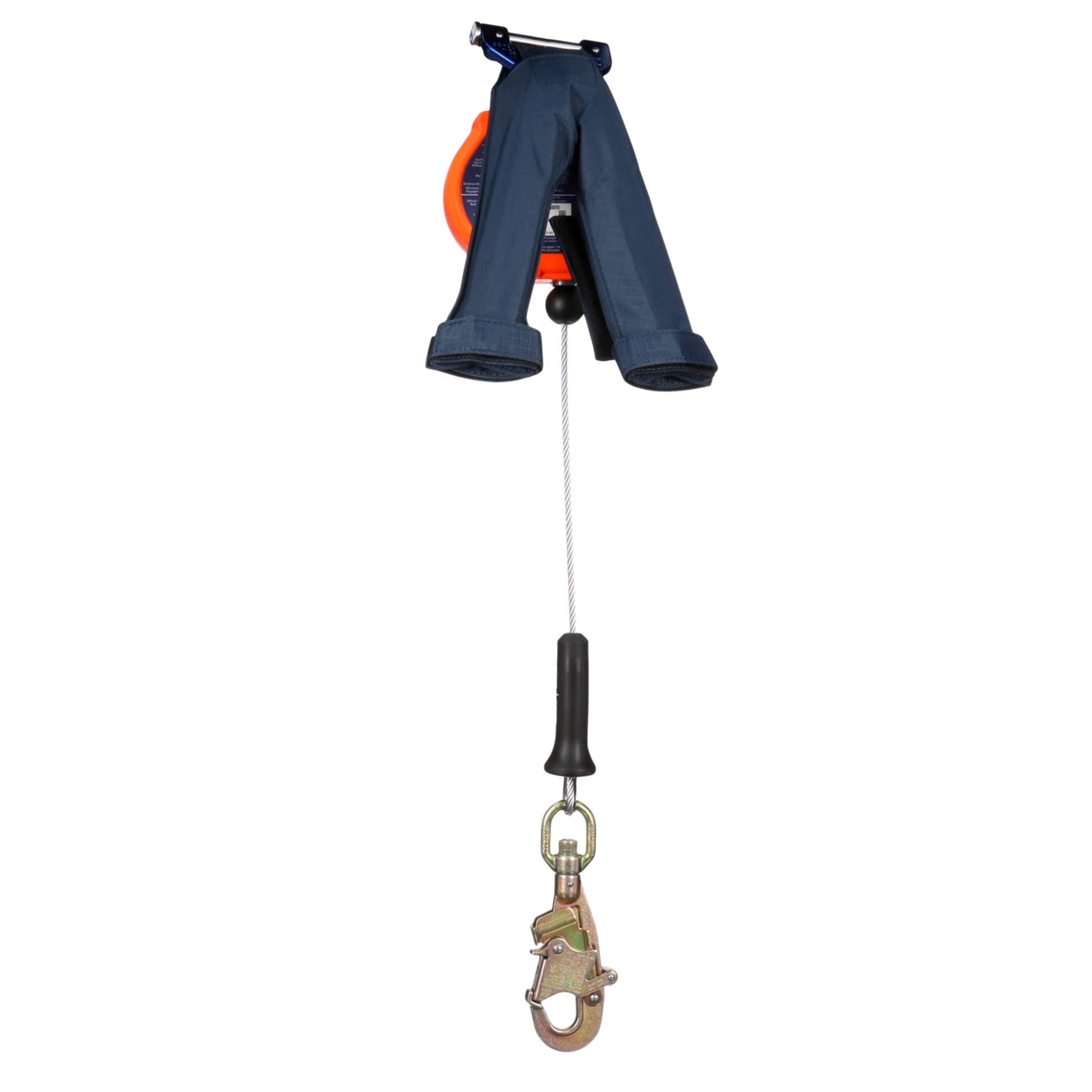 3M DBI-SALA Nano-Lok edge Personal Self-Retracting Lifeline - Galvanized Cable - 8 ft - 3500293