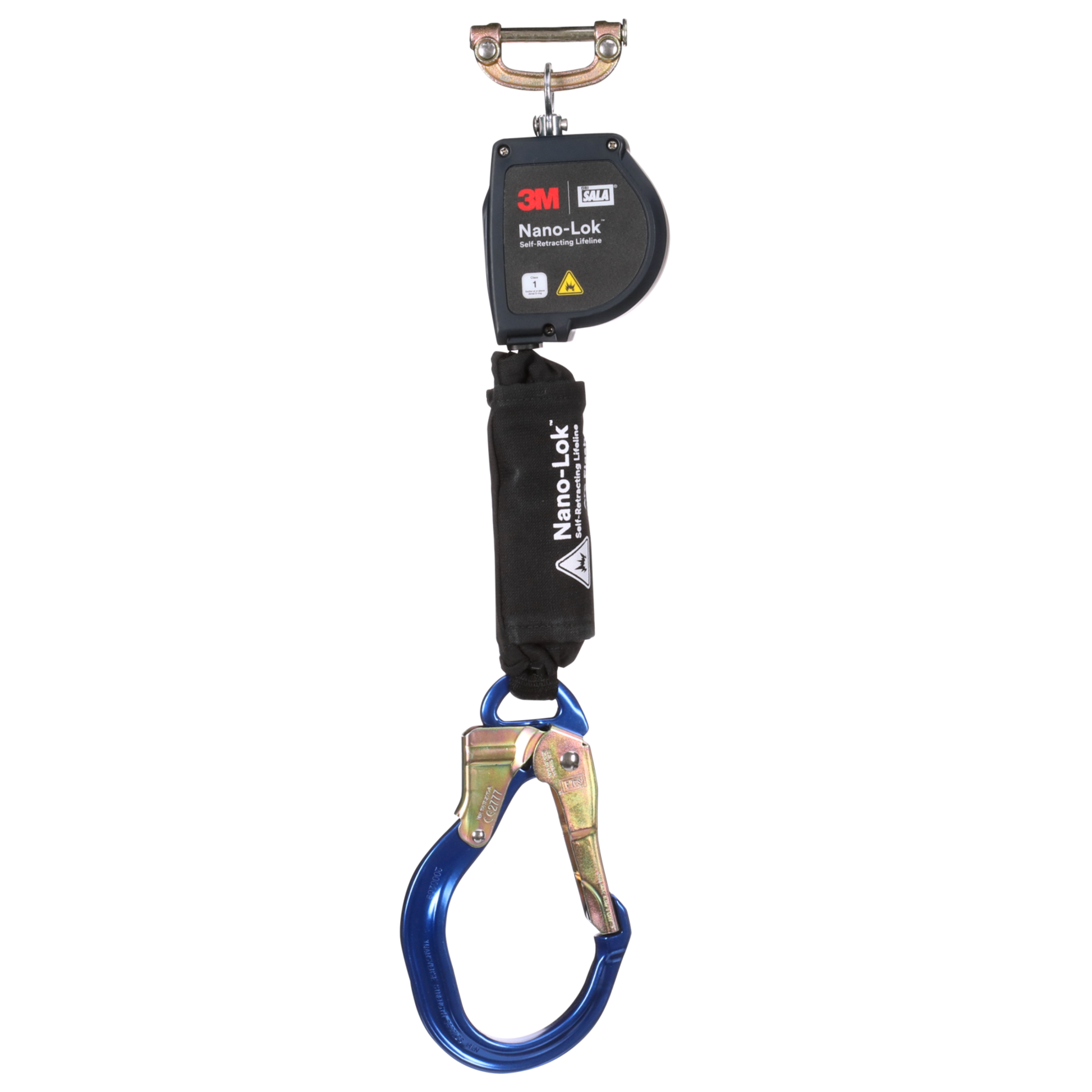 3M DBI-SALA Nano-Lok Arc Flash Personal Self-Retracting Lifeline - Kevlar Fiber Web - 8 ft - 3100576