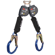 3M DBI-SALA Nano-Lok Arc Flash Twin-Leg Personal Self-Retracting Lifeline - Kevlar Fiber Web - 8 ft - 3100588