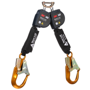 3M DBI-SALA Nano-Lok Arc Flash Twin-Leg Personal Self-Retracting Lifeline - Kevlar Fiber Web - 8 ft - 3100587