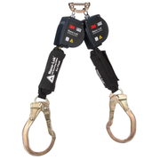 3M DBI-SALA Nano-Lok Arc Flash Twin-Leg Personal Self-Retracting Lifeline - Kevlar Fiber Web - 8 ft - 3100585