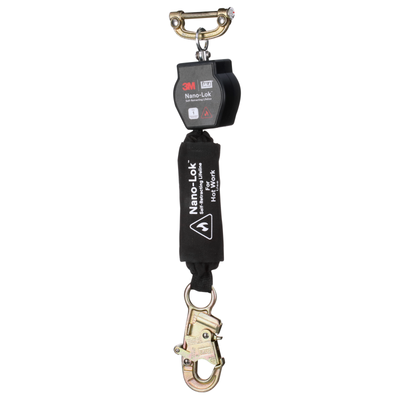 3M DBI-SALA Nano-Lok Hot Work Personal Self-Retracting Lifeline - Kevlar Fiber Web - 6 ft - 3100555