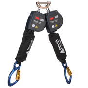 3M DBI-SALA Nano-Lok Arc Flash Twin-Leg Personal Self-Retracting Lifeline - Kevlar Fiber Web - 8 ft - 3100586