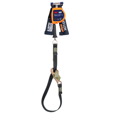 3M DBI-SALA Nano-Lok edge Tie-Back Personal Self-Retracting Lifeline - Galvanized Cable - 9 ft - 3500297