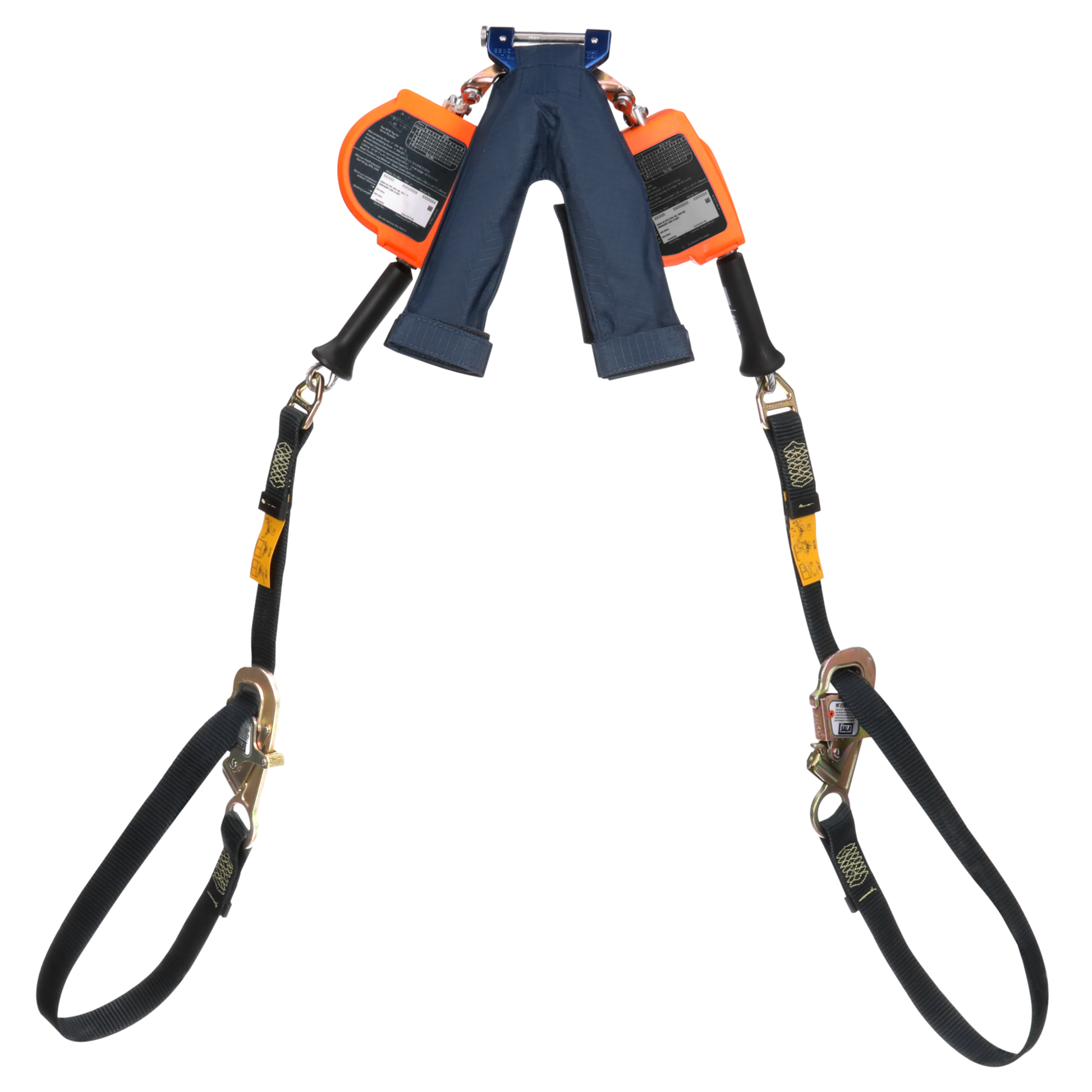 3M DBI-SALA Nano-Lok edge Twin-Leg Tie-Back Personal Self-Retracting Lifeline - Galvanized Cable - 9 ft - 3500287