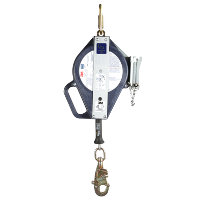 3M DBI-SALA Ultra-Lok 3-Way Retrieval Self-Retracting Lifeline with Bracket - Galvanized Cable - 50 ft - 3503886