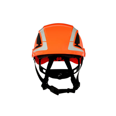 3M SecureFit Safety Helmet X5007X-ANSI Orange 4/Ea