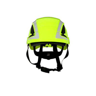 3M SecureFit Safety Helmet X5014X-ANSI Hi-Vis Green 4/Ea