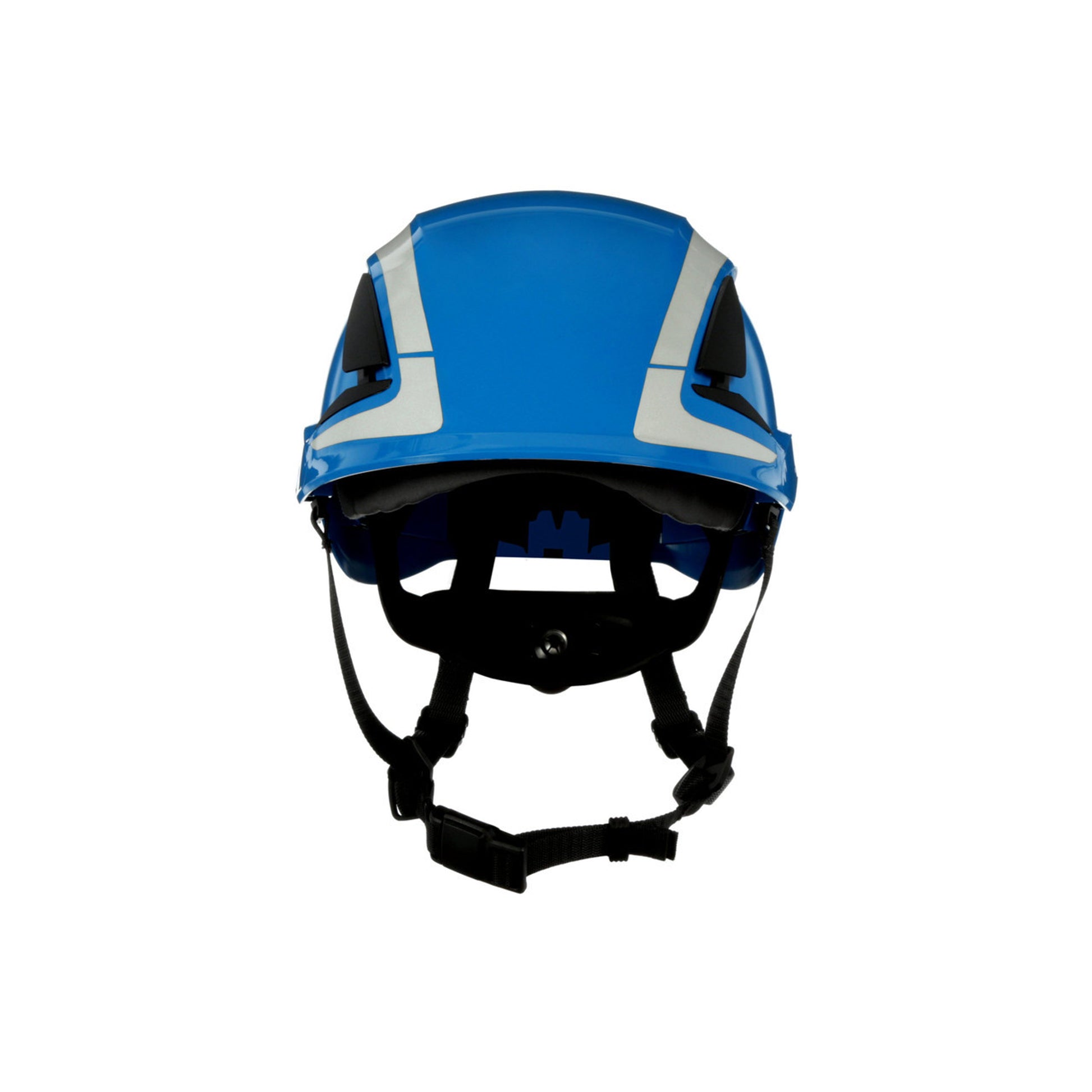 3M SecureFit Safety Helmet X5003VX-ANSI Blue Vented 4/Ea