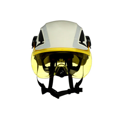 3M X5-SV03 Short Visor for X5000 Safety Helmet Amber Anti-Fog Anti-Scratch Polycarbonate ANSI/CSA 10 EA/Case