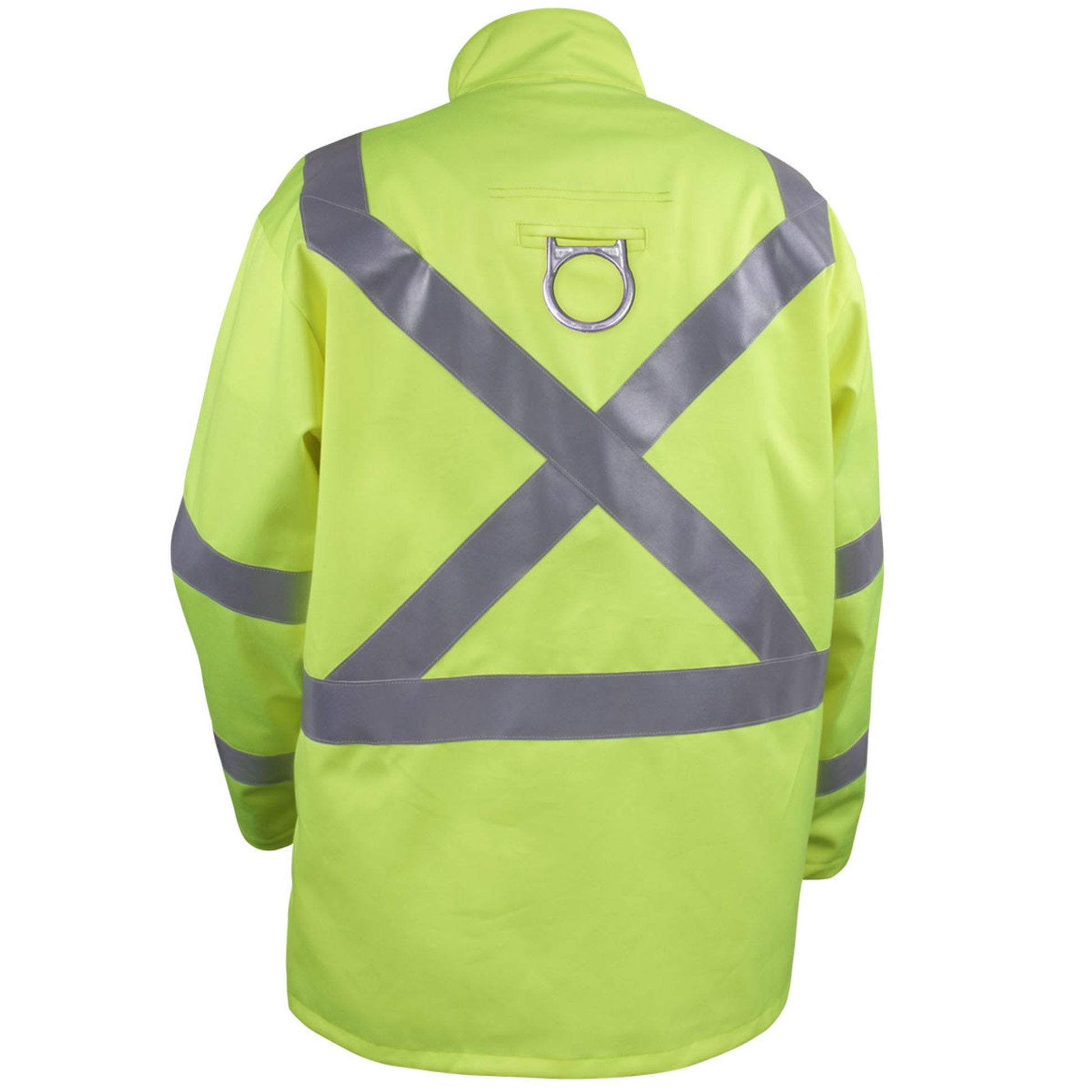 Revco Hi-Viz 9 oz. Welding Jacket with Reflective Stripes - JF1012-LM