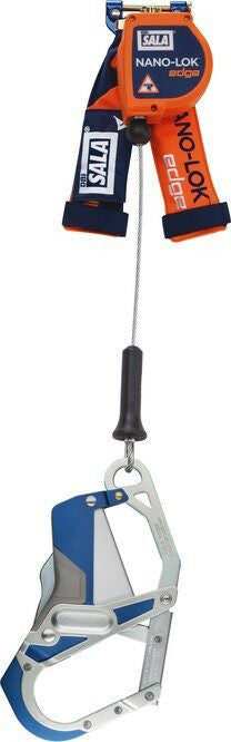 3M DBI-SALA 7.3 ft Nano - Lok edge Quick Connect Self Retracting Lifeline - Cable 3500258