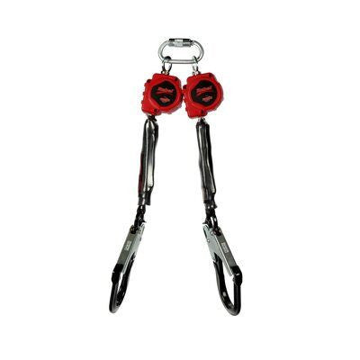 3M Protecta 6 ft Rebel Twin - Leg Self Retracting Lifeline - Web 3100476