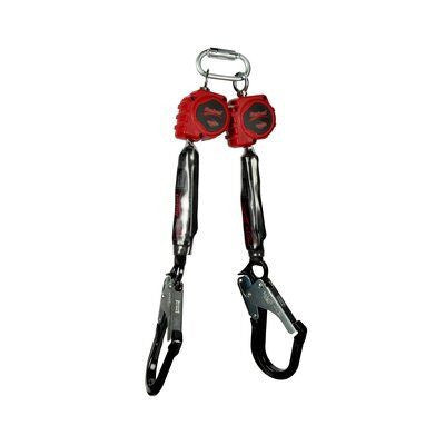 3M Protecta 6 ft Rebel Twin - Leg Self Retracting Lifeline - Web 3100476