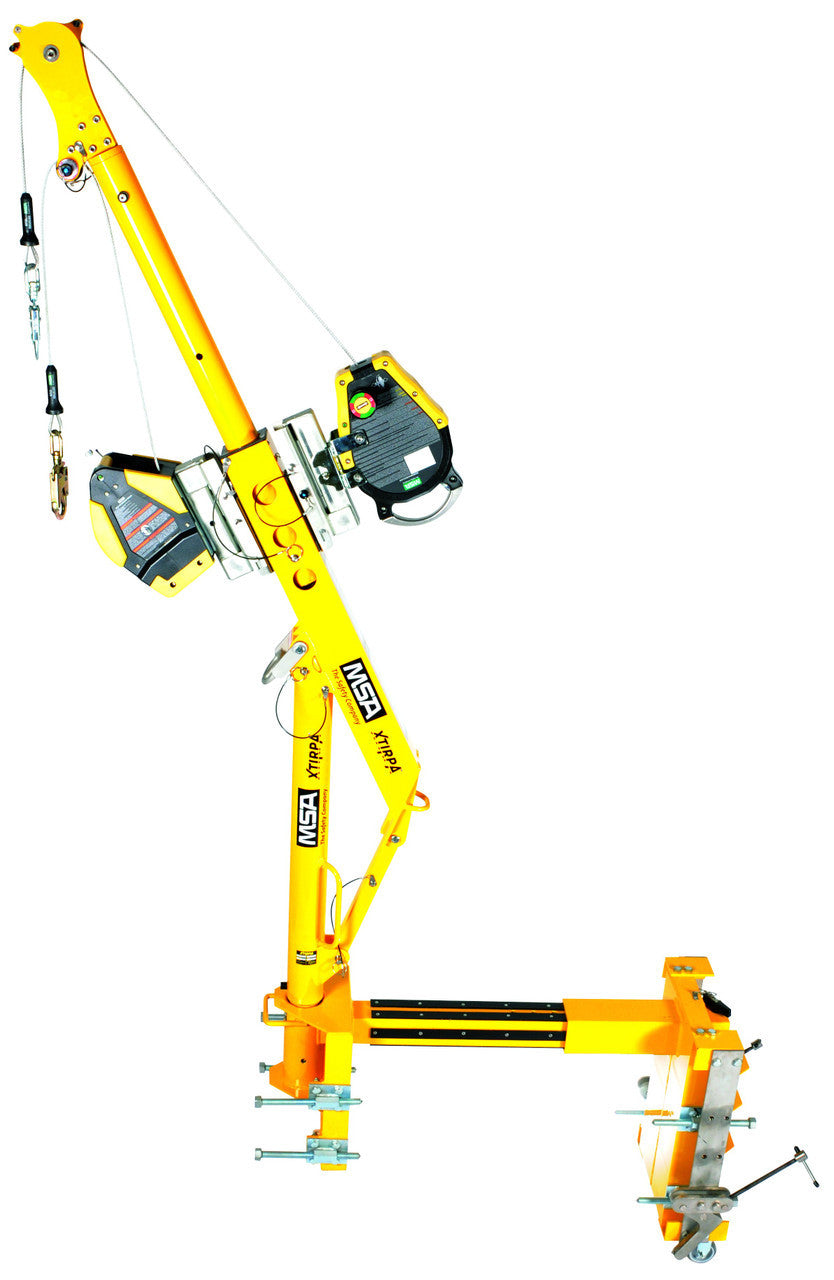 Xtirpa Adjustable Wall Adapter Complete Confined Space Entry System w/ MSA Workman 50' SRL