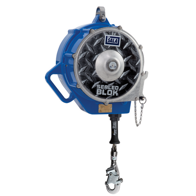 3M DBI-SALA Sealed-Blok 3-Way Retrieval Self-Retracting Lifeline with Bracket - Stainless Steel Cable,130 ft. OSHA - 3400171