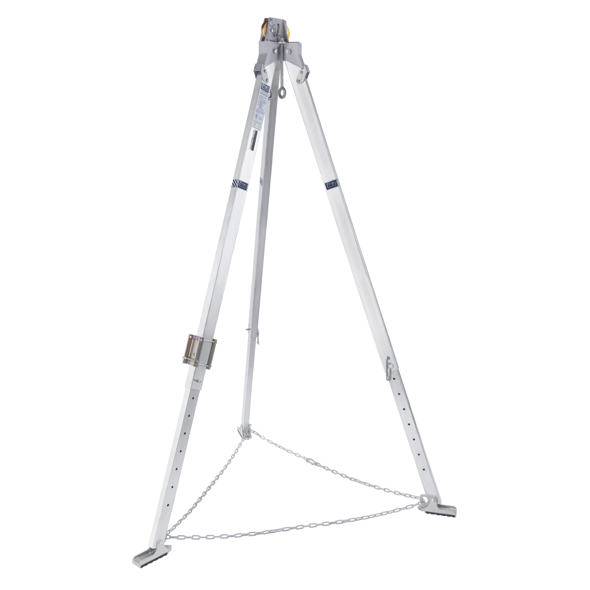 3M DBI-SALA Confined Space Aluminum Tripod with 3-Way SRL - 9 ft Tripod - 50 ft Stainless Steel Cable - 8301094