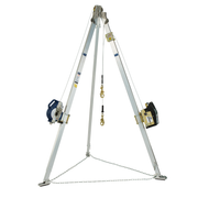3M DBI-SALA Confined Space Aluminum Tripod with Winch and 3-Way SRL - 60 ft (Winch) - 50 ft (SRL) - Galvanized Cable - 8301076