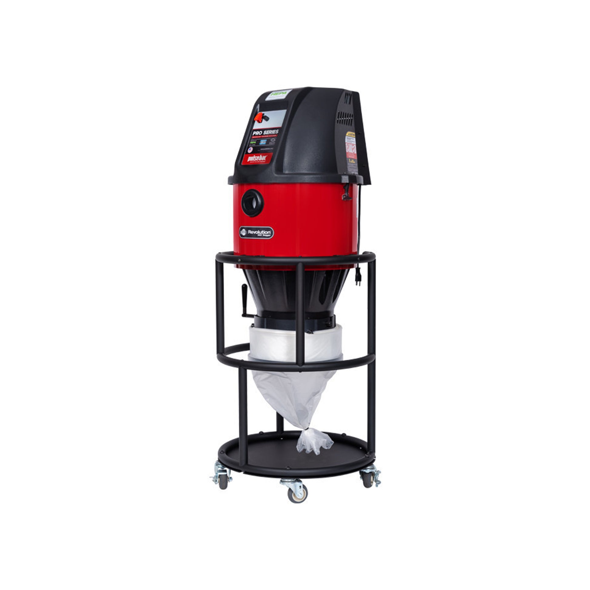 Pulse-Bac LongoPac Dustless Bagger System Single HEPA PRO-225 Dust Collector 103225-RB